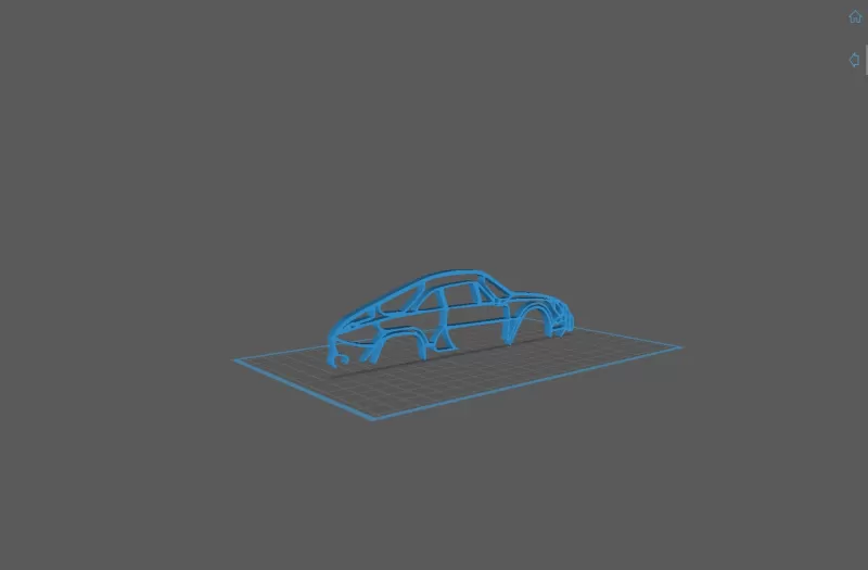 Alpine - A110 Classic Wall Art - Model preview 1