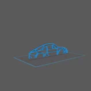 Alpine - A110 Classic Wall Art - Model thumbnail 1