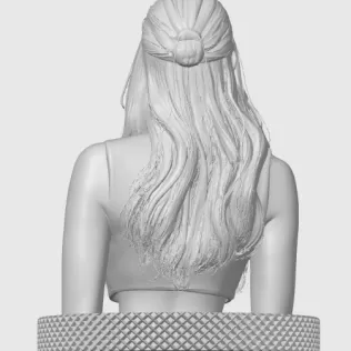 Lindsay Lohan 3D Bust Print - Model thumbnail 6