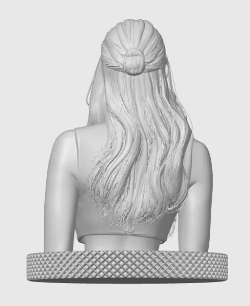 Lindsay Lohan 3D Bust Print - Model preview 6