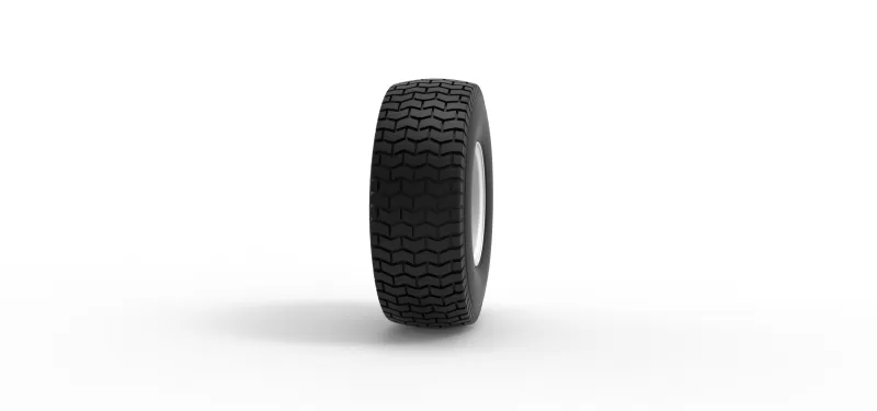 Offroad wheel 42 Scale 1:25 - Model preview 3