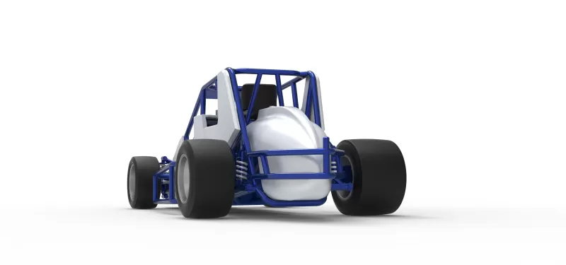 Pavement Silver Crown Car Scale 1:25 - Model preview 15