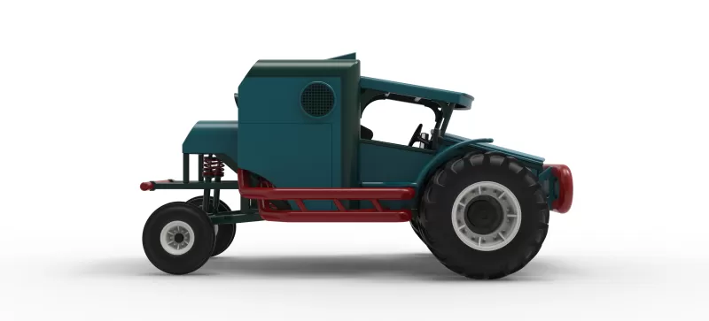 Racing Combine Harvester Version 2 Scale 1:25 - Model preview 20
