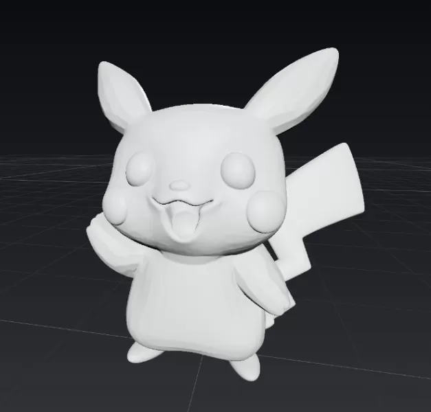 ⚡ Pikachu – Figura 3D Pokémon para Imprimir - Model preview 1