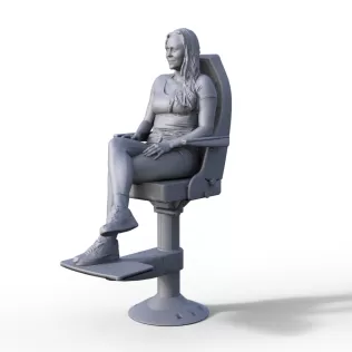 Figure for ship model passenger girl