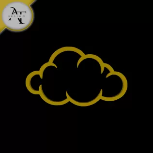 Simple Cloud Symbol - 2D Art