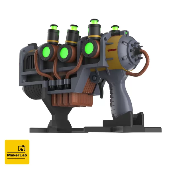 Plasma Blaster - Fallout 4 - Printable 3d model - STL files - Model preview 6