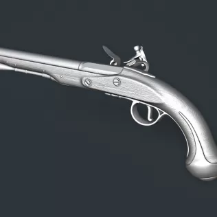 Flintlock Pistol RoZ - Model thumbnail 4