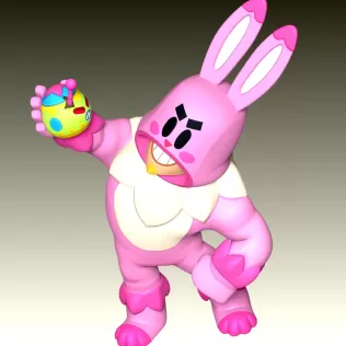 Bunny Grom - Brawl Stars - Model thumbnail 5
