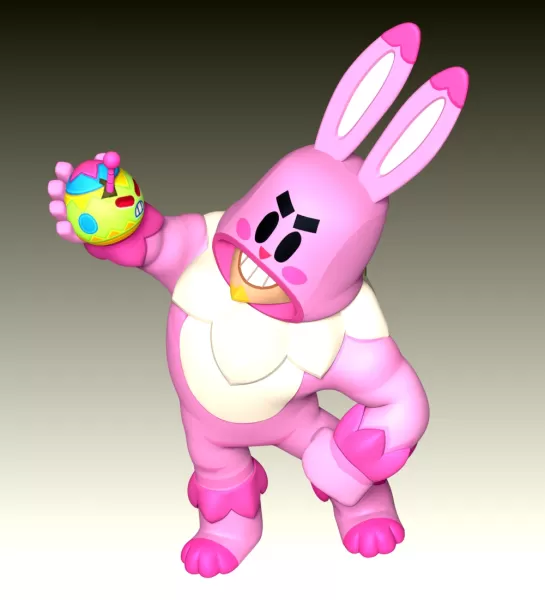 Bunny Grom - Brawl Stars - Model preview 5