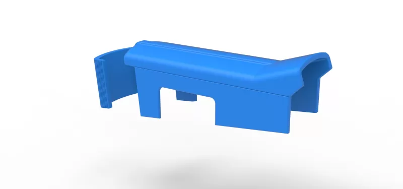 Hood of Pulling tractor Version 7 Scale 1:25 - Model preview 15