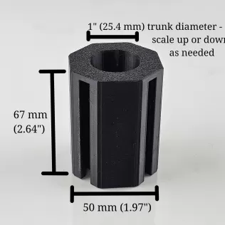 Christmas Tree Stand - Scalable - Model thumbnail 3