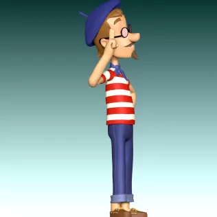 Francois Turbot FanArt - Model thumbnail 7