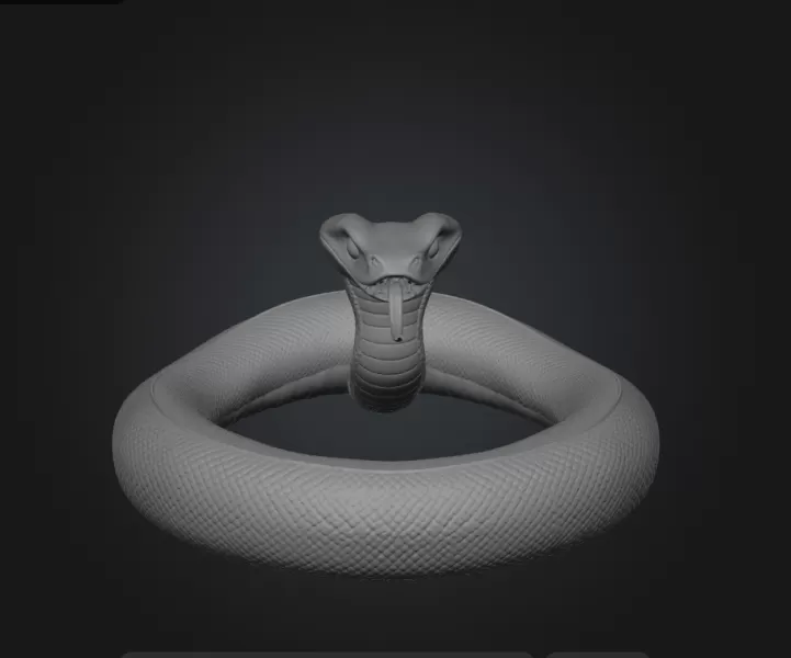 Ornamental Snake - Model preview 2