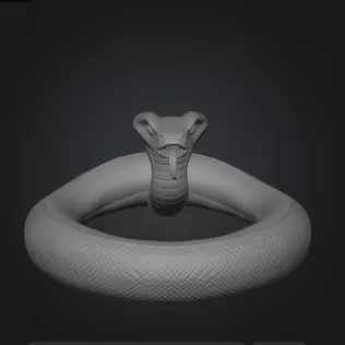 Ornamental Snake - Model thumbnail 2