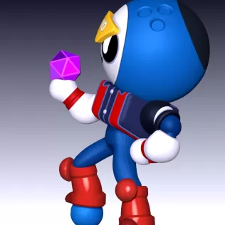 Meeple Brawl Stars Fan Art - Model thumbnail 9