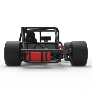 Vintage Asphalt Modified stock car Base V9 Scale 1:25 - Model thumbnail 16