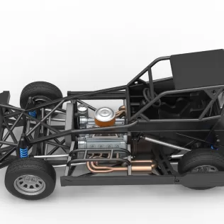 New Zealand Superstock car Base Version 4 Scale 1:25 - Model thumbnail 10