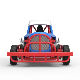 New Zealand Vintage Stock car Scale 1:25 - Model thumbnail 7