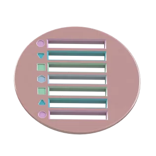 Montessori Interactive Color and Shape Sorting Kit 4-in-1 Set 3D - Model thumbnail 20