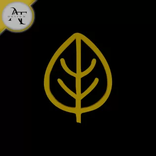 Simple Leaf Symbol - 2D Art