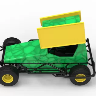 BriSCA Micro Formula 2 Stock Car Scale 1:16 - Model thumbnail 9