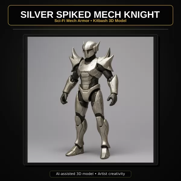 Creature Mech Beasts Kitbash High-Poly 3D Model Pack - Model preview 4