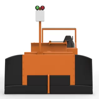 Garden Tractor pulling sled Scale 1:25 - Model thumbnail 7