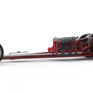 Vintage Front engine dragster Base Version 6 Scale 1:25 - Model thumbnail 2