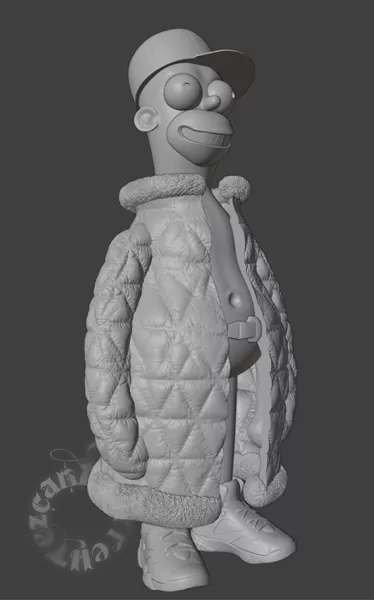 Homer Simpson - Model preview 2