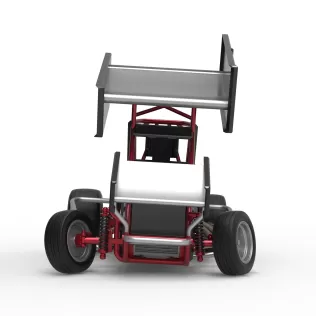 New Zealand Minisprint while turning Scale 1:25 - Model thumbnail 7