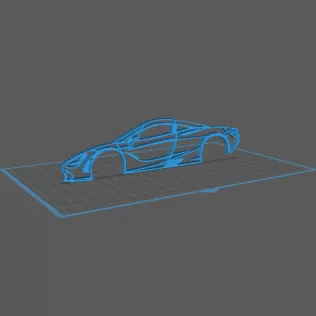 McLaren - 720 S Wall Art - Model thumbnail 1