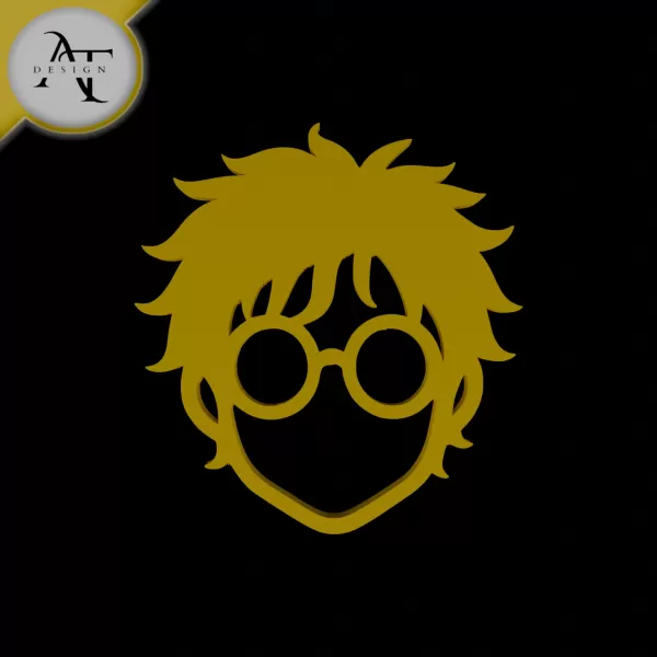 Harry Potter - Silhouette - 2D Wall Art Decor - Model preview 1
