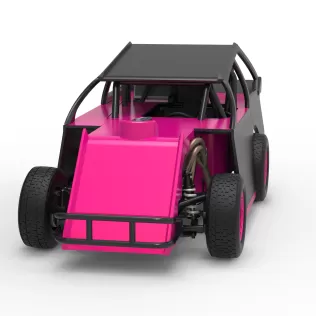 Mod Lite Race car Version 2 Scale 1:25 - Model thumbnail 5
