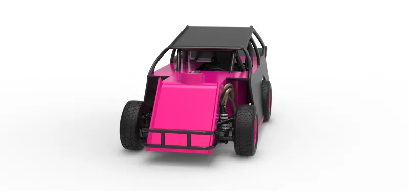 Mod Lite Race car Version 2 Scale 1:25 - Model preview 5