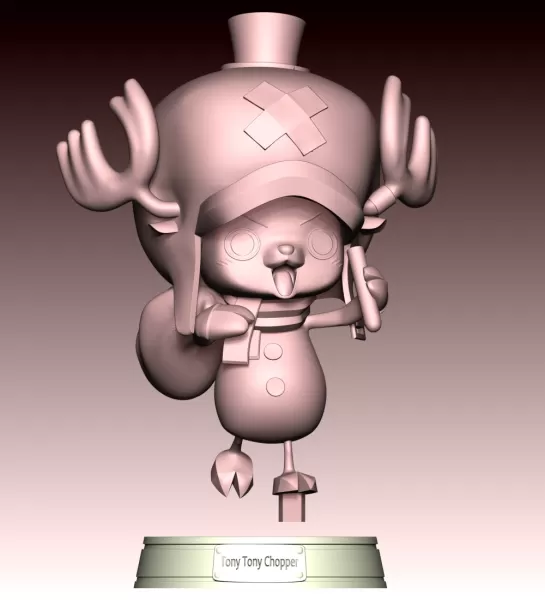Tony Tony Chopper XMas - Model preview 10