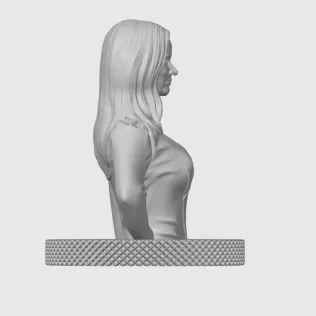 Emily Blunt 3D Bust Print - Model thumbnail 9