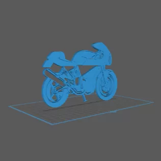 Ducati - 900 SS Wall Art - Model thumbnail 1