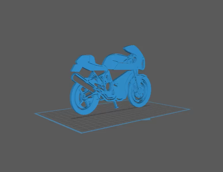 Ducati - 900 SS Wall Art - Model preview 1