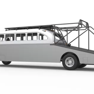 Vintage Transporter truck for Race car Version 8 Scale 1:25 - Model thumbnail 19