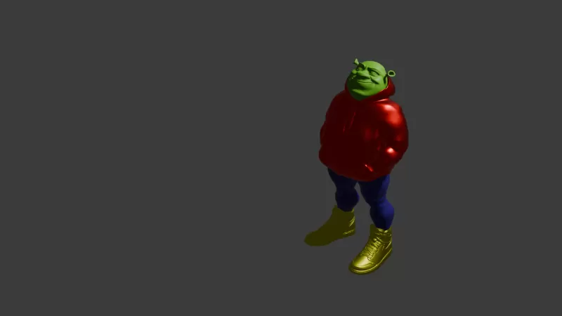 Шрек - Model preview 1