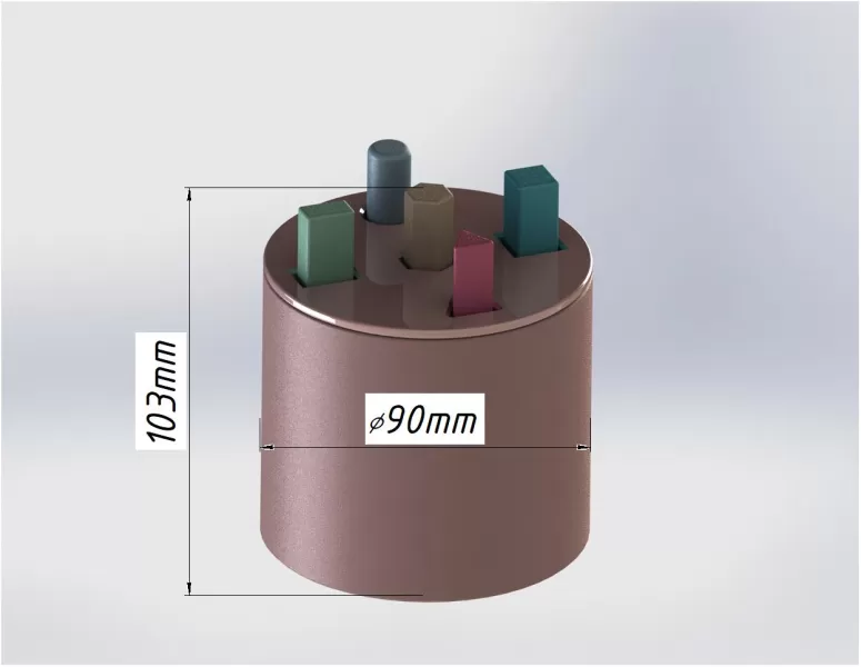 Montessori Interactive Color and Shape Sorting Kit 4-in-1 Set 3D - Model preview 24