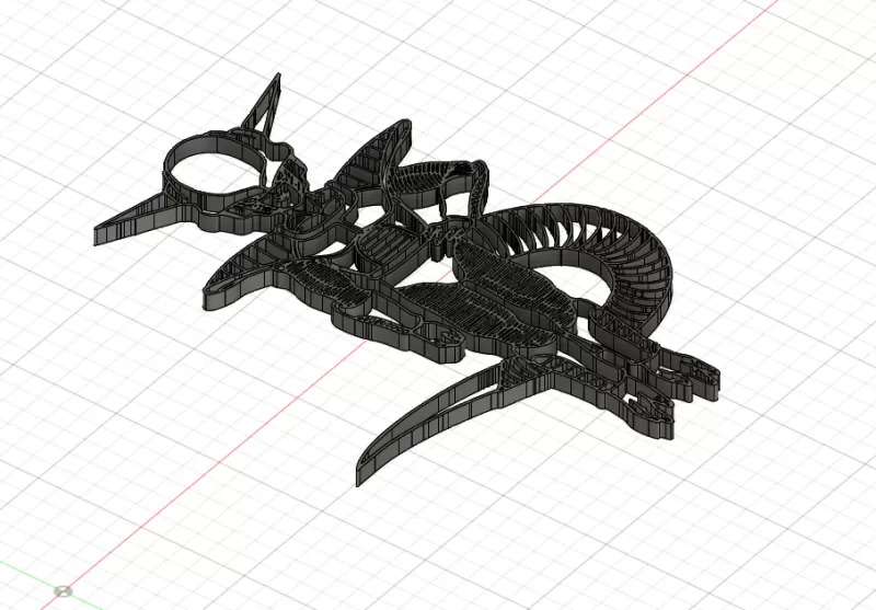 Silhouette Freezer - Dragon Ball - Model preview 2