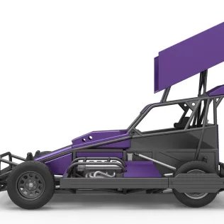 New Zealand Superstock car Version 4 Scale 1:25 - Model thumbnail 9