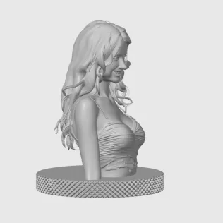 Alice Greczyn 3D Bust Print - Model thumbnail 9
