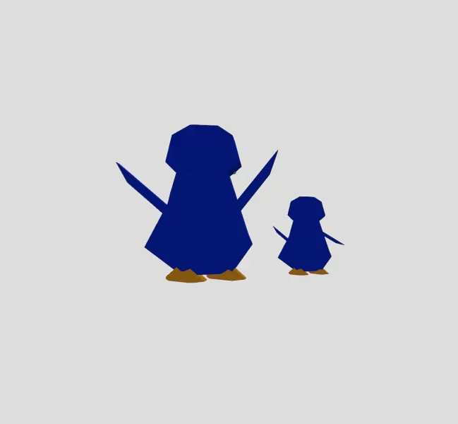 N64 Penguins - Model preview 3