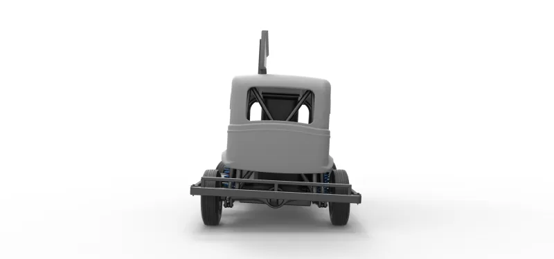 New Zealand Ministock car while turning Scale 1:25 - Model preview 16
