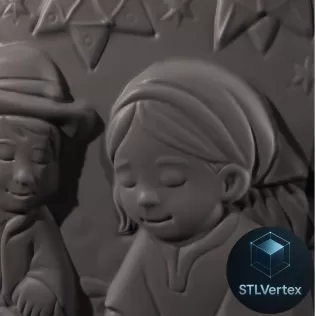 Christmas Candle - Model thumbnail 2