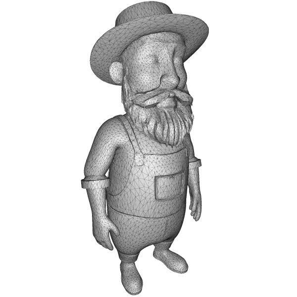 Stylized Character Kitbash Collection – High-Poly 3D Model Pack - Model preview 15