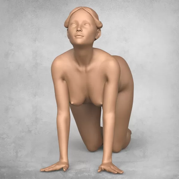 Yoga Female Pose Collection - Model preview 8